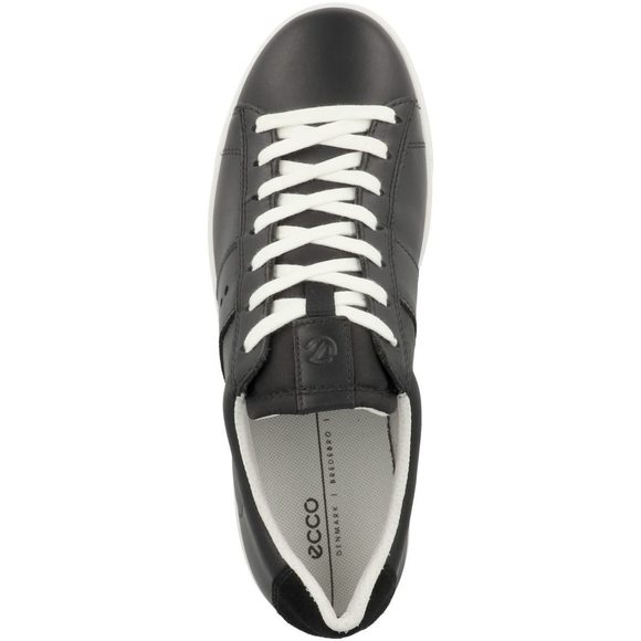 ECCO WOMEN'S STREET LITE RETRO SNEAKER, BLACK, 11-11.5 - Picture 3 of 6